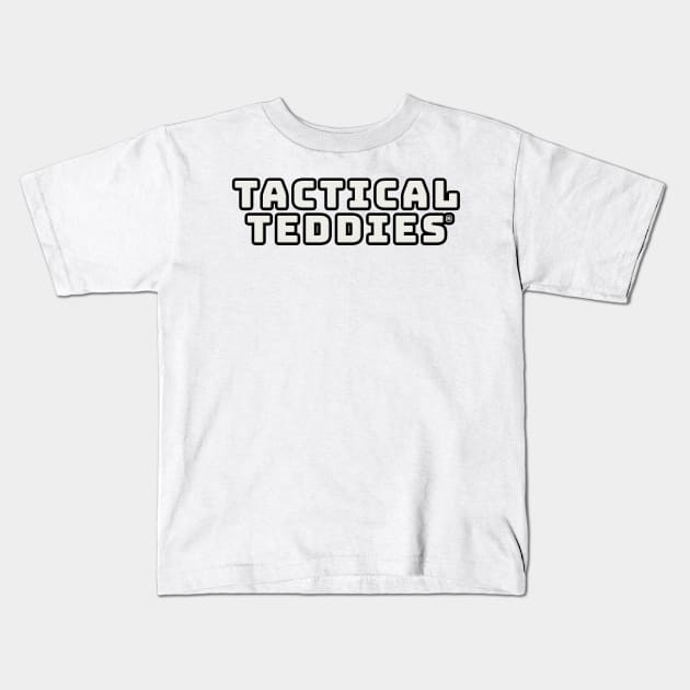 Tactical Teddies ® logo Kids T-Shirt by hiwez